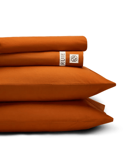 RUIE Brushed Fitted Sheet Set