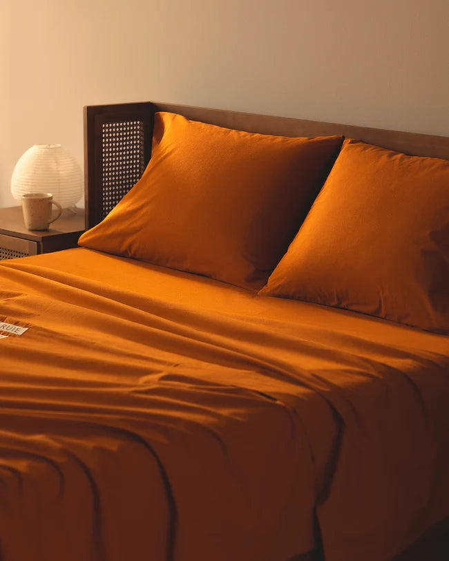 RUIE Brushed Pillowcase Set