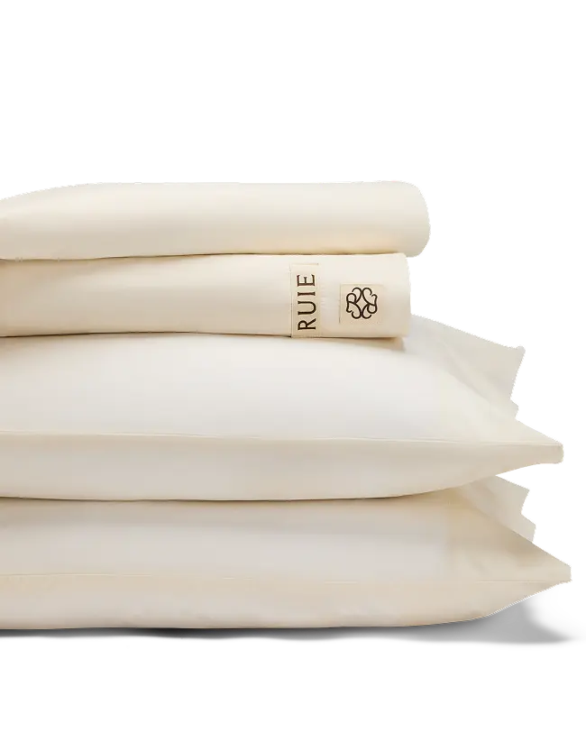 RUIE Percale Sheet Set