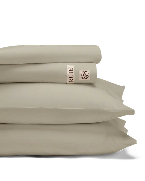 RUIE Percale Sheet Set