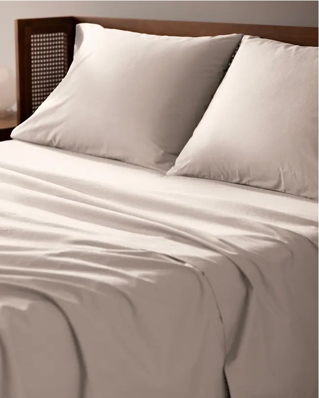 RUIE Percale Sheet Set