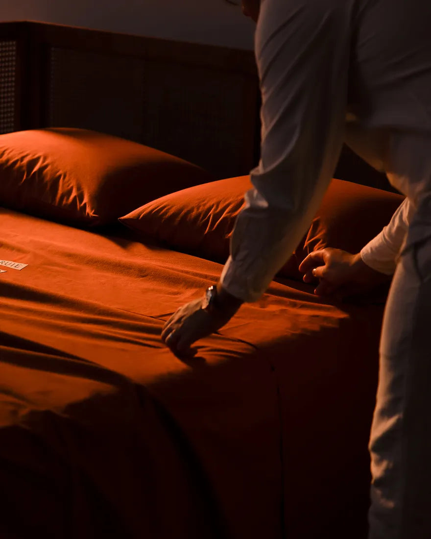 RUIE Brushed Sheet Set