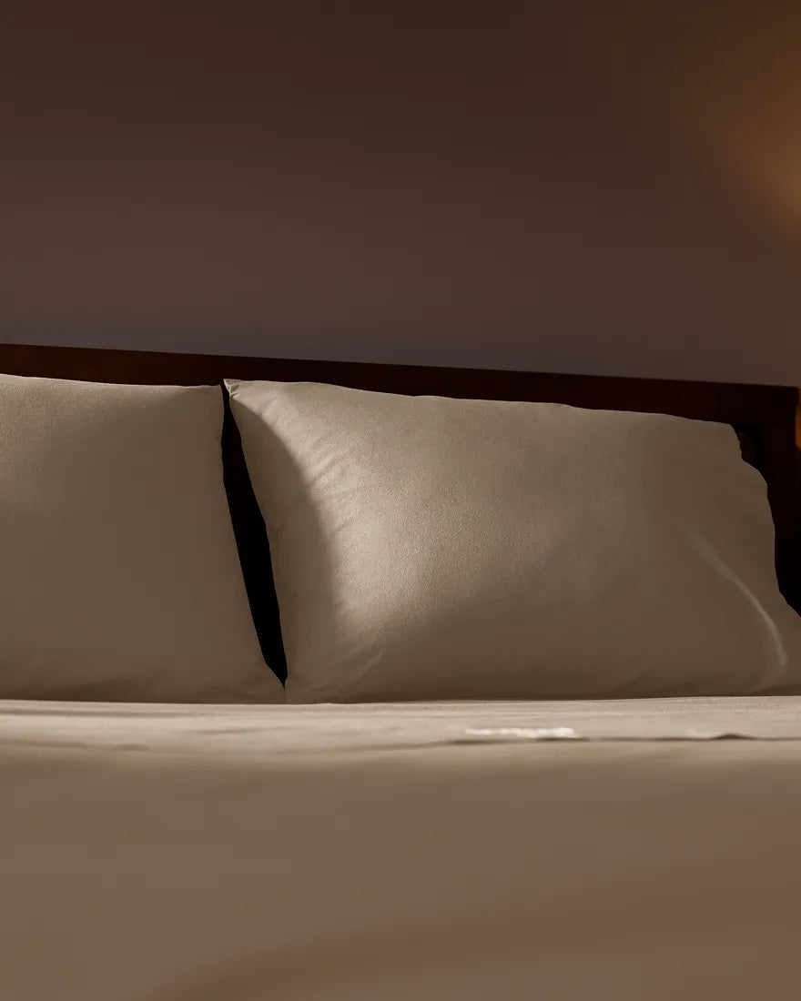 RUIE Percale Pillowcase Set